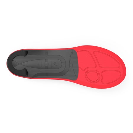 Insole Superfeet® RUN Pain Relief Full Length Carbon Fiber / Foam / Nylon Women 12.5 and Up / Men 11.5 to 13 Black / Orange / Yellow