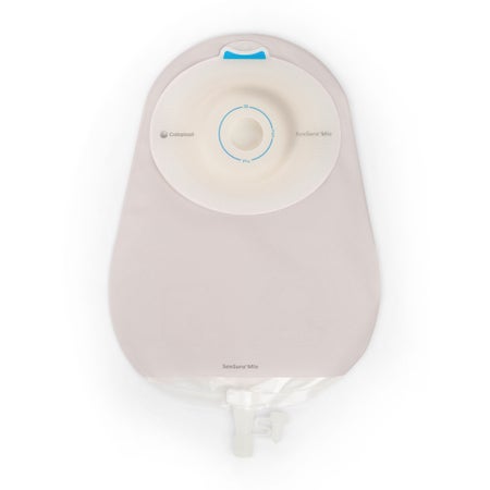 Urostomy Pouch SenSura® Mio One-Piece System Convex, Pre-Cut 7/8 Inch Stoma Drainable