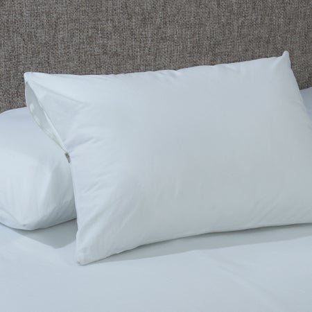 Pillow Protector AllerEase® Pro Queen White Reusable