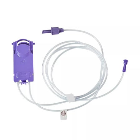 Enteral Feeding Pump Safety Screw Spike Set with ENFit™ Adapter Kangaroo™ Connect ENPlus PVC NonSterile