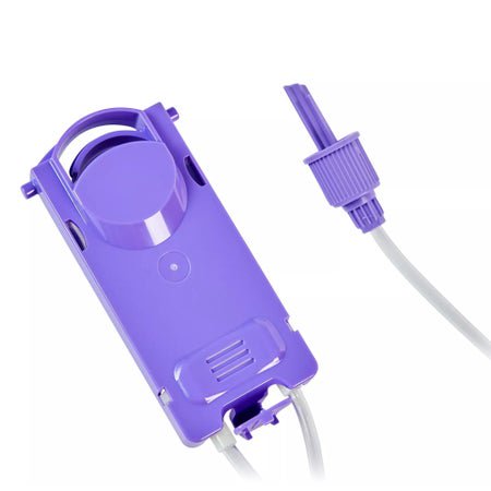 Enteral Feeding Pump Safety Screw Spike Set with ENFit™ Adapter Kangaroo™ Connect ENPlus PVC NonSterile