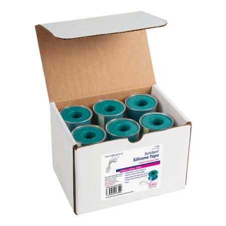 Medical Tape PediFix® SoreSpot® White 1 Inch X 5 Yard Silicone NonSterile