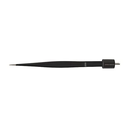 Bipolar Forceps Semkin 5-1/2 Inch Length OR / Surgical Grade NonSterile NonLocking Thumb Handle Straight 0.5 mm Wide Tips