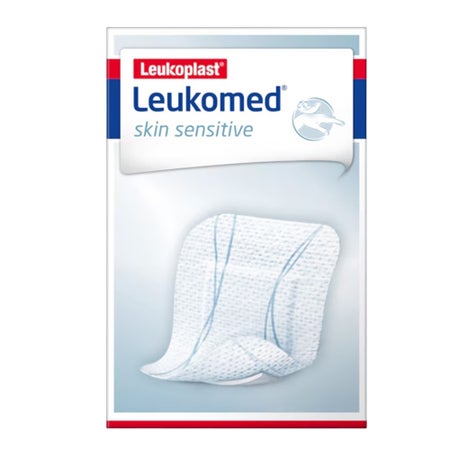 Composite Dressing Leukomed® Skin Sensitive 2 X 3 Inch Rectangle Sterile Film Backing