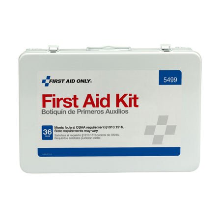 First Aid Kit 75 Person Metal Case