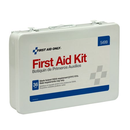 First Aid Kit 75 Person Metal Case