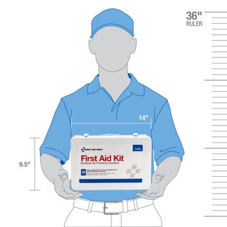 First Aid Kit 75 Person Metal Case