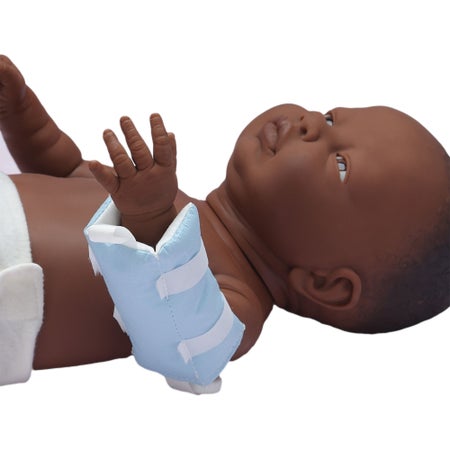 Arm Splint Posey® SecureSleeve® D-Ring / Hook and Loop Strap Closure Infant