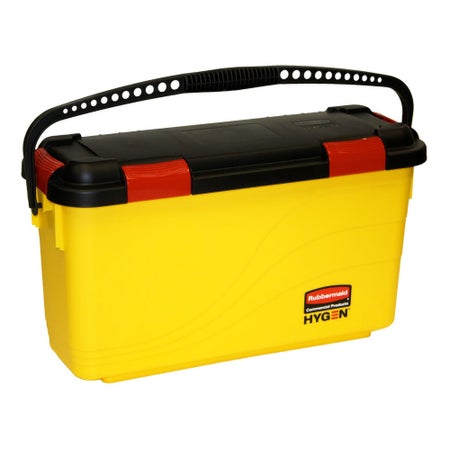 Microfiber Charging Bucket Hygen™ Yellow / Black / Red