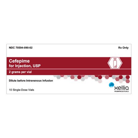 Cefepime HCl 2 Gram Injection 20 mL