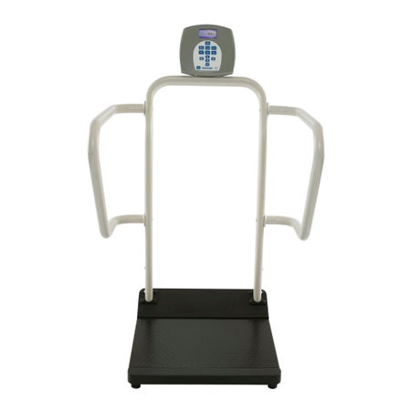 Handlebars for Scale Health O Meter Includes 2 wheels for portability For use with 1110HB