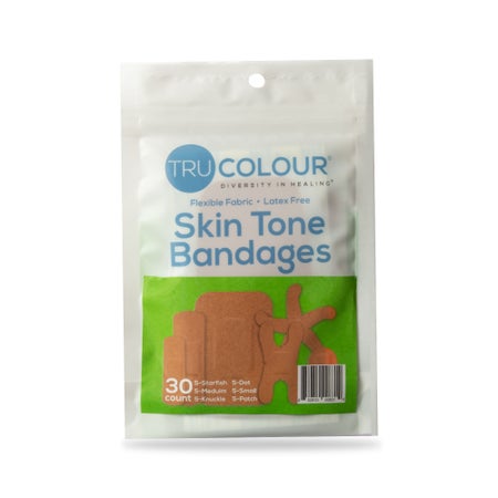 Waterproof Adhesive Strip Tru-Colour® Fabric Olive Sterile