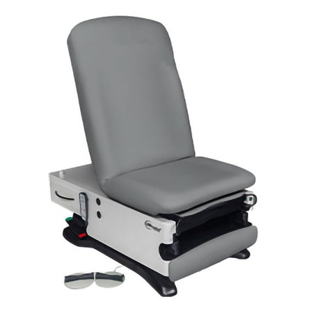 Exam Chair 4040 Series 18-1/2 to 37 Inch Seat Height Steel Frame Graphite
