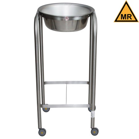 MRI Solution Stand Fixed Height Four Post H-Shaped Base 8-1/2 Quart