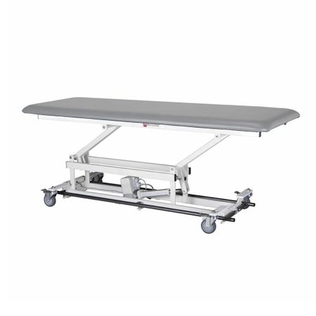 Hi-Lo Treatment Table AM-BA 150 Series Manual Height Adjustment 27 W X 76 L Inch Flat Top 500 lbs. Weight Capacity