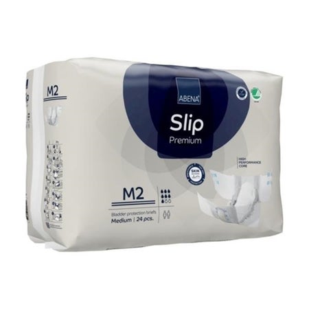 Incontinence Brief Abena® Slip Premium M2 Adult Medium Unisex Disposable Heavy Absorbency