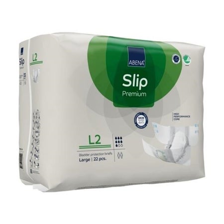 Incontinence Brief Abena® Slip Premium L2 Adult Large Unisex Disposable Heavy Absorbency