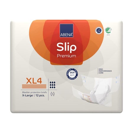 Incontinence Brief Abena® Slip Premium XL4 Adult X-Large Unisex Disposable Heavy Absorbency