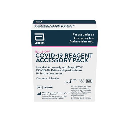 BinaxNOW™ COVID-19 Reagent Accessory Pack 2 X 8.8 mL For use with BinaxNOW COVID-19 Ag Card