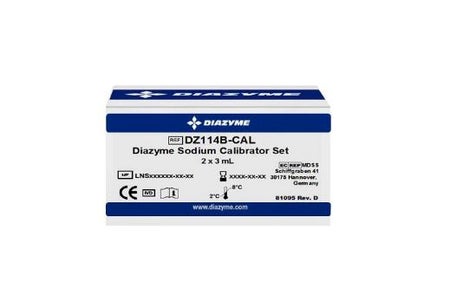 Calibrator Set Diazyme Sodium 2 X 3 mL For Open Systems Chemistry Analyzers