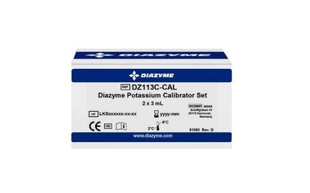 Calibrator Set Diazyme Potassium 2 X 3 mL For Open Systems Chemistry Analyzers