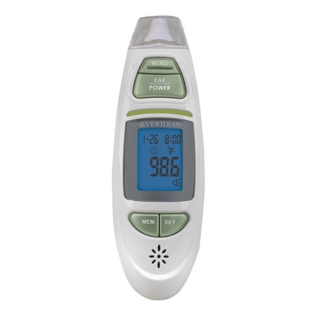 Non-Contact Skin Surface Thermometer Veridian Infrared Skin Probe Handheld
