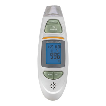 Non-Contact Skin Surface Thermometer Veridian Infrared Skin Probe Handheld