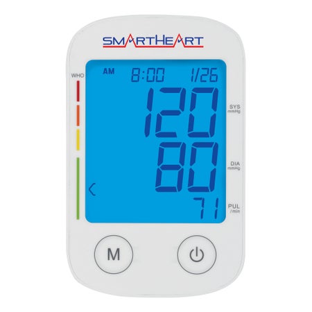Home Automatic Digital Blood Pressure Monitor Veridian Multiple Sizes Arm Nylon Cuff 22–30 cm to 30–42 cm Desk Model