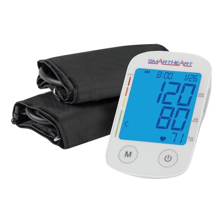 Home Automatic Digital Blood Pressure Monitor Veridian Multiple Sizes Arm Nylon Cuff 22–30 cm to 30–42 cm Desk Model