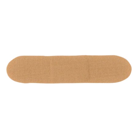 Adhesive Strip Patch™ Bamboo / Aloe Vera Tan 3/4 X 3 Inch Sterile