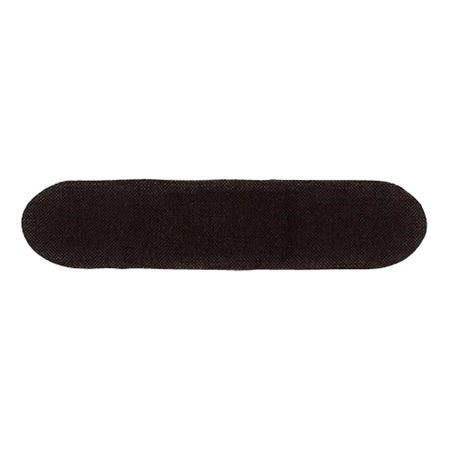 Adhesive Strip Patch™ Bamboo / Activated Charcoal Black 3/4 X 3 Inch Sterile