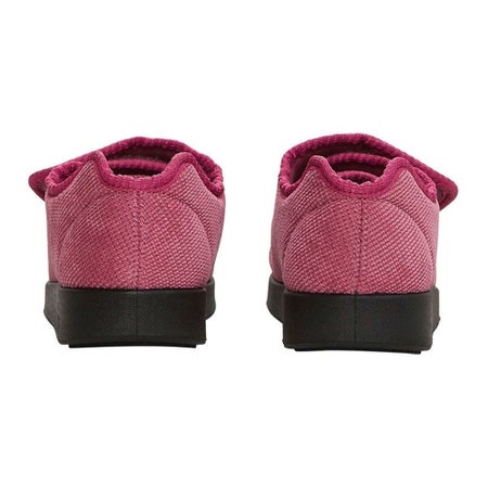 Slippers Silverts® Female Adult Size 10 / 2X-Wide Hard Sole Single Patient Use Dusty Rose