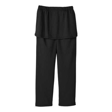 Adaptive Pants Silverts® Back Overlap 3X-Large Black Female
