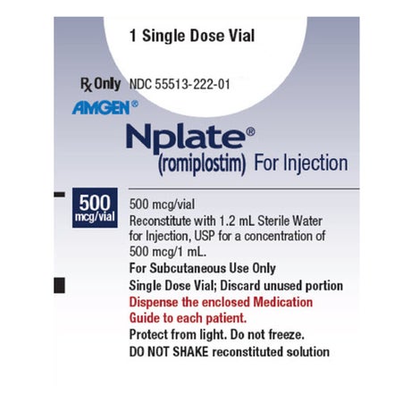 NPLATE® Romiplostim 250 mcg Injection 0.5 mL