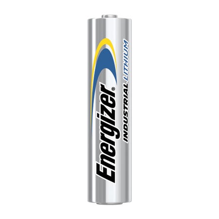 Lithium Battery Energizer® Industrial® AAA Cell 1.5 Volt Disposable 24 per Pack