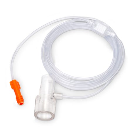 Intubated ETCO2 Sampling Line MedSource Adult Curved Prongs 7 Foot Tubing