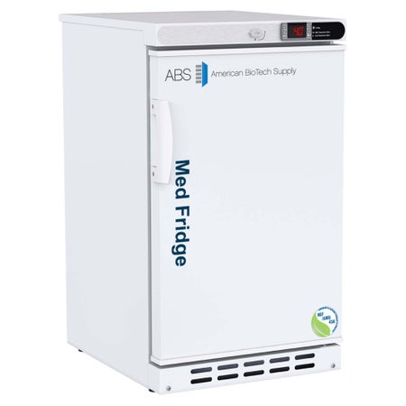 Undercounter Refrigerator ABS® Pharmaceutical 2.5 cu.ft. 1 Solid Swing Door Cycle Defrost