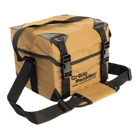 Medical Transport Bag Credo Promed™ Series Four Tan Ballistic Nylon Fabric 8 X 9 X 10 Inch