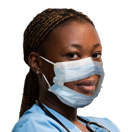 Procedure Mask ProGear® Clear-View® Anti-fog Film ASTM Level 3 Earloops One Size Fits Most