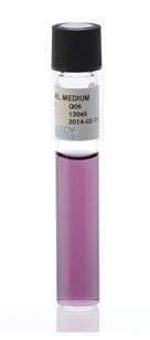 Prepared Media Motility, Indole, Lysine Deaminase, and Decarboxylase (MIL) Medium Violet Tube Format