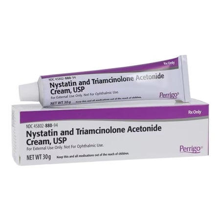 Nystatin / Triamcinolone Acetonide 100,000 U - 0.1 mg Cream 30 Gram