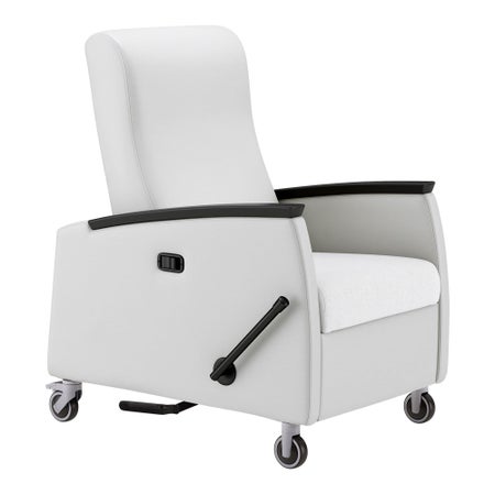 Sleeper Recliner iSeries Black 3 Inch Casters