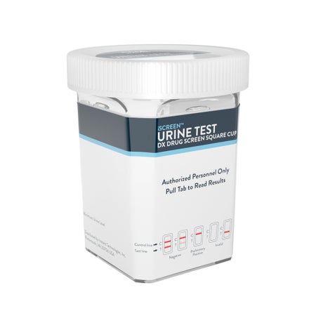 Drugs of Abuse Test Kit iScreen® AMP, COC, mAMP/MET, OPI2000 25 Tests CLIA Waived
