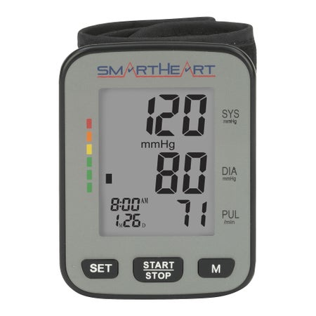 Home Automatic Digital Blood Pressure Monitor Smartheart Adult Cuff Arm Nylon Cuff 13.5 to 21.5 cm Talking Model