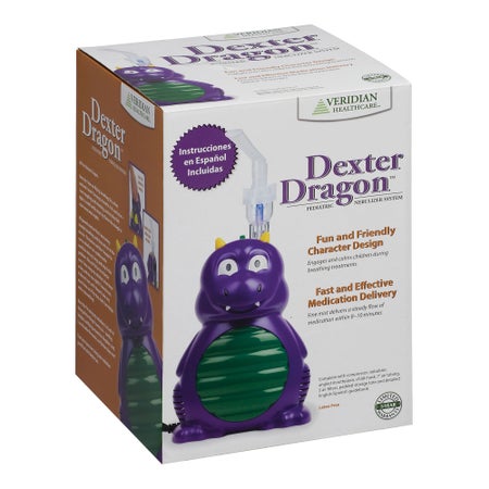 Handheld Compressor Nebulizer System Veridian Small Volume Medication Bottle Pediatric Aerosol Mask / Mouthpiece Delivery
