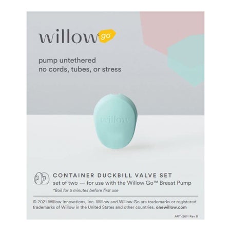 Duckbill Valve Set Willow Go™ For Willow® Go Breast Pump