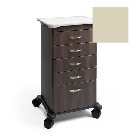Procedure Mobile Cart Midmark Synthesis® 18 X 21 X 43 Inch Pebble Gray