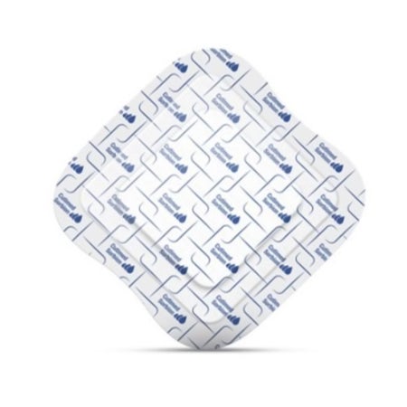Super Absorbent Dressing Cutimed® Sorbion® Border 6 X 6 Inch Square