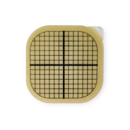 Ostomy Barrier CeraPlus™ Trim to Fit, Extended Wear Hydrocolloid Up to 3-1/2 Inch Opening 4 X 4 Inch