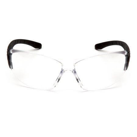 Safety Glasses TruLock™ Wraparound Uncoated Clear Tint Polycarbonate Lens Clear / Black Frame Over Ear One Size Fits Most